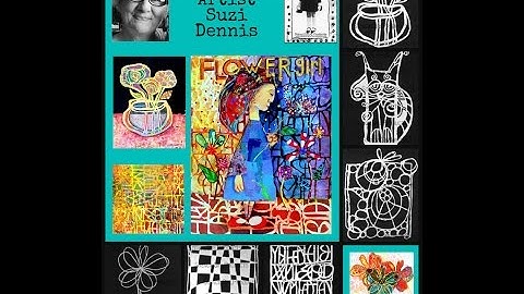Welcome NEW StencilGirl Artist Suzi Dennis HD