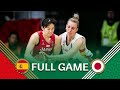 Spain v Japan  Full Basketball Game  FIBA Womens Olympic Qualifying Tournament Hungary 2024