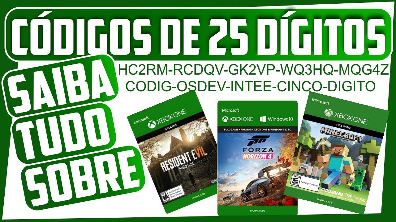 Jogos Xbox One X/S Mídia Digital e Cartão Presente