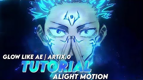 GALAXY GLOW EFFECT LIKE @artix.0483 | EFFECT LIKE AFTER EFFECTS | Alight motion tutorial