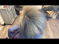 How to handle multi texture hair| Silk press and trim