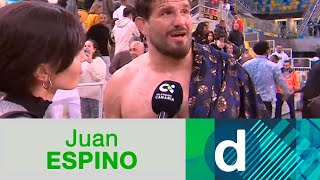 Espectacular homenaje a Juan Espino, en su retirada como luchador profesional