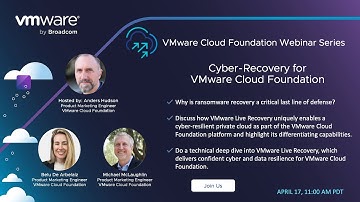 Cyber-Recovery for VMware Cloud Foundation