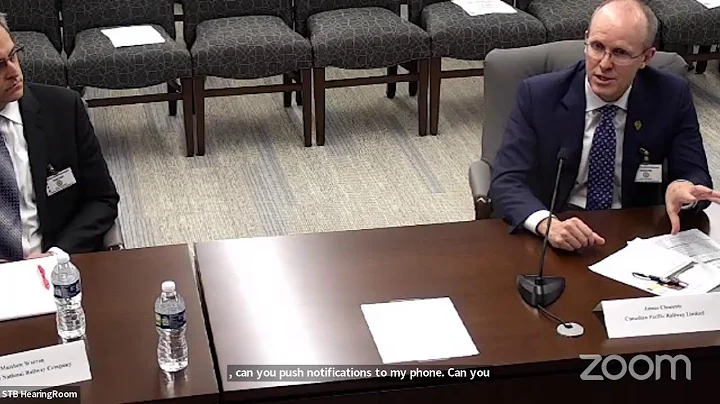 STB Hearing on Urgent Issues in Freight Rail Service - April 26 and 27