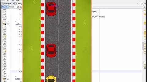 Java 2d cars racing game (Traffic Mania )  10th Toturial