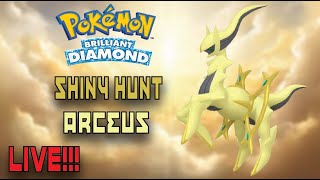 ARCEUS SHINY HUNT LIVE STREAM DAY 5