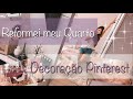 REFORMANDO MEU QUARTO I DECORAÇÃO PINTEREST - VLOG + TOUR