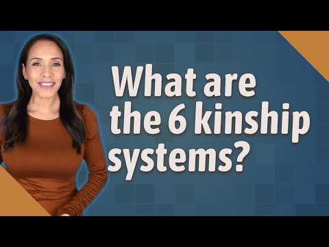 فيديو: ما هي أنظمة القرابة الستة؟