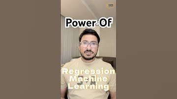 Regression in Machine Learning Explained in 90s | Stock Prices, House Prices & More #machinelearning