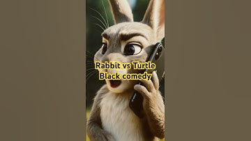 "Rabbit vs Turtle" #blackcomedy #aimovie #animation #comedy