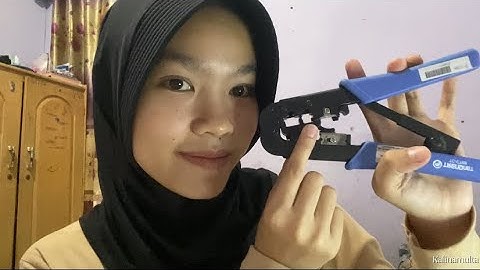 Tugas 1 UT Sistem Informasi - Jaringan Komputer | Membuat Kabel Straight