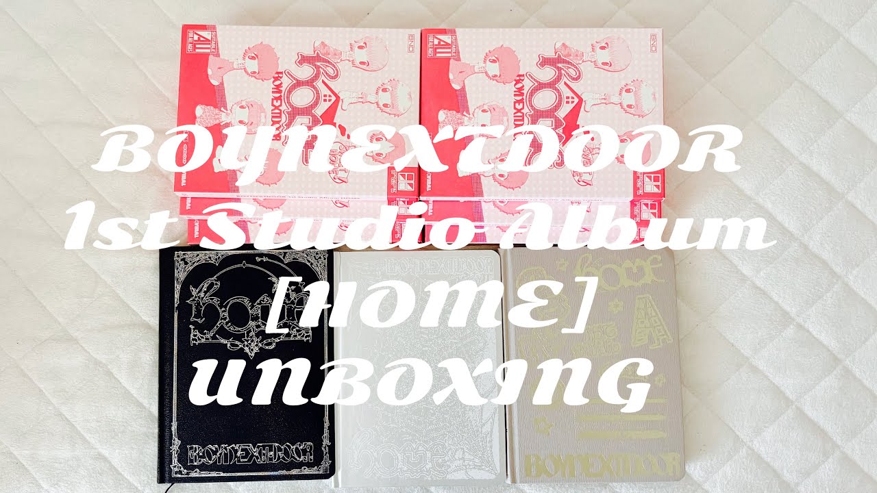 ONEDOOR Vlog］BOYNEXTDOOR 1st Studio Album HOME UNBOXIG｜ボネクド