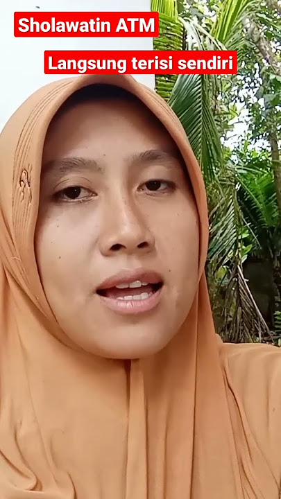 sholawatin ATM langsung terisi sendiri #shortsfeed #keajaibansholawat #adadishorts