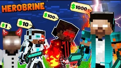 Minecraft, But I Can Buy Custom Herobrine Powers