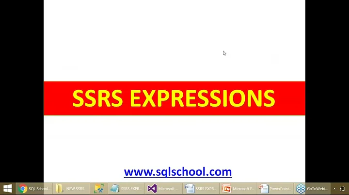 SSRS Expressions | MSBI SSRS Expressions | SSRS Report Design | MSBI SSRS Training