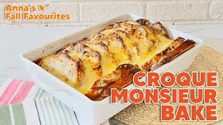 Anna Olson Makes a Croque Monsieur Bake! | Oh Yum