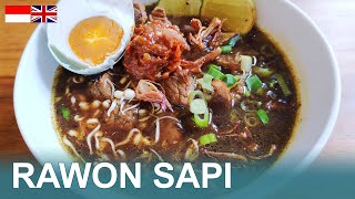 RESEP RAWON DAGING SAPI - RAWON KHAS JAWA TIMUR