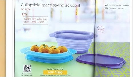 Tupperware products|factsheet week 44 2018