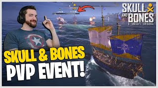 The END of the SKULL AND BONES Beta was INSANE! FULL EVENT PVP! (Full Game Releases Feb 13th!)