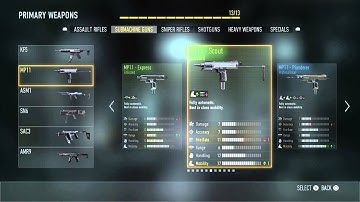 Call of Duty®: Advanced Warfare All MP11 Variants