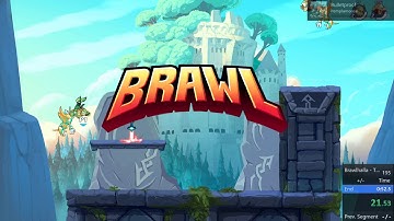 Brawlhalla Tutorial% Speedrun Former World Record (51.13 Seconds)