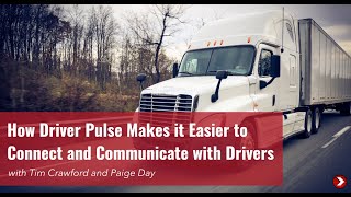 How Driver Pulse Makes it Easier to Connect and Communicate with Drivers screenshot 5