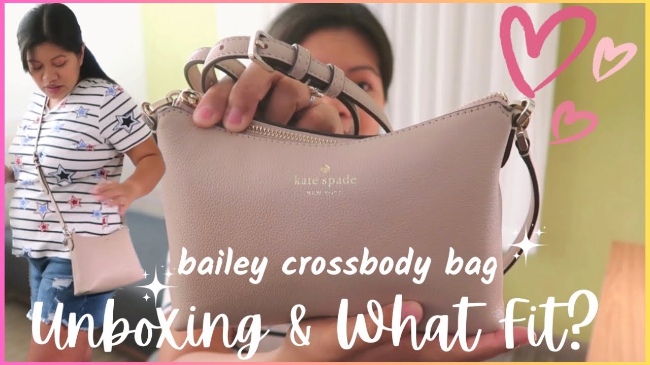 BabyBump😍 Kate Spade Small Crossbody Bag Unboxing & What Fits MOD #wimb ...