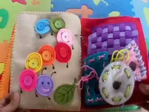 Download Diy Cute Quiet Book 1 Busy Book Adorable Kids Home Activity Youtube