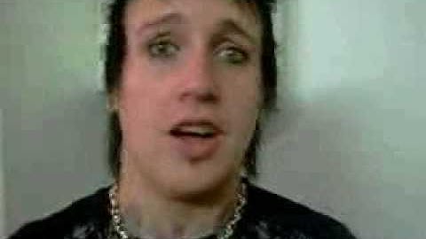 Backstage with Jacoby of Papa Roach