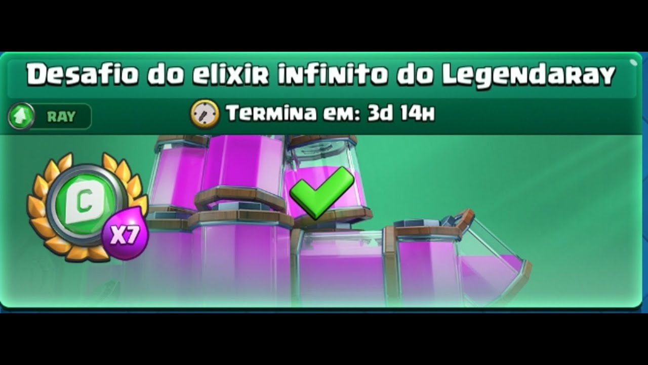 Feche fácil o desafio do elixir infinito com esse deck.[Clash Royale ...