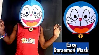 How to make Doraemon Face Mask. #doraemonMask #doaremonCostume #cartoonCharacterMask #ckartDesign