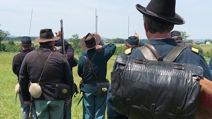 Military Demonstration at Gettysburg