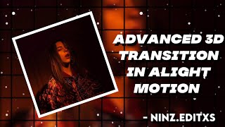 Alight Motion Tutorial #5: Advanced 3d Border Transition | After Effects (AE) Inspired