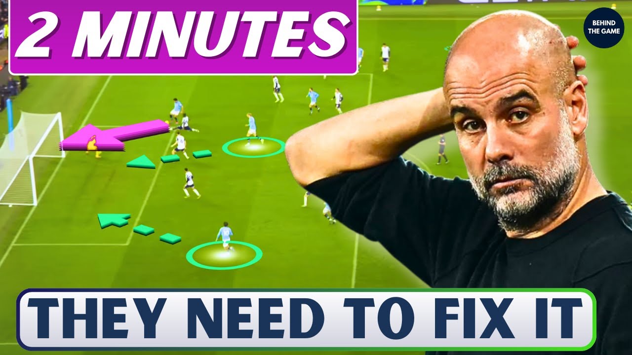 How Manchester City BEAT Themselves | City 0:4 Tottenham Tactical Analysis