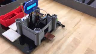 3DX PIR Servo LCD Project - Motion Activated Drawbridge!!!