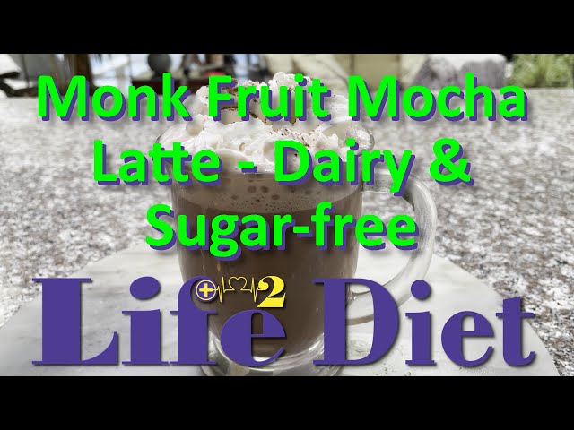 Monk Fruit Mocha Latte - Dairy & Sugar-free