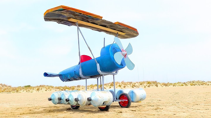 Experimental Seaplane made out of Plastic barrels and pipes! Water Bicycle VS Stand bicycle