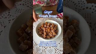 2 Ingredient Ginger Drops for Cough & cold  The perfect recipe which is soothing