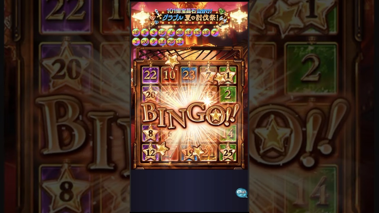 ビンゴの結果でも見ますか【グラブル】