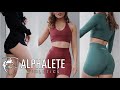 Alphalete review and try on!