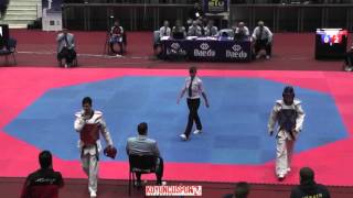68Kg Berkay Akyol Tur Vs Ukr Karunyk, Dmytro -21 European Tkd Championships 2015
