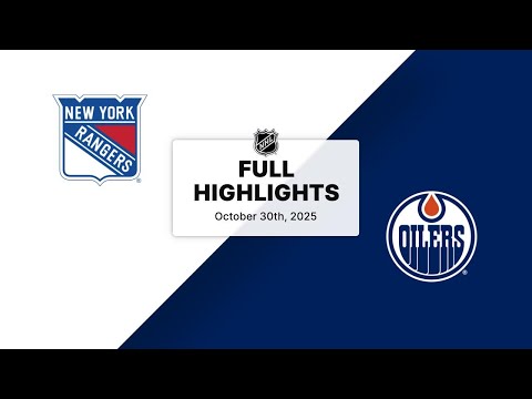NHL Highlights | Rangers vs. Oilers | October 30, 2025