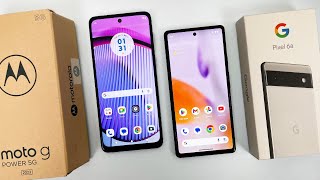 Motorola Moto G Power 5G vs Google Pixel 6a