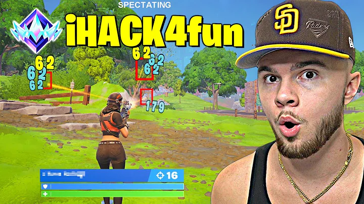 I Spectated A REAL Hacker In Fortnite Ranked...