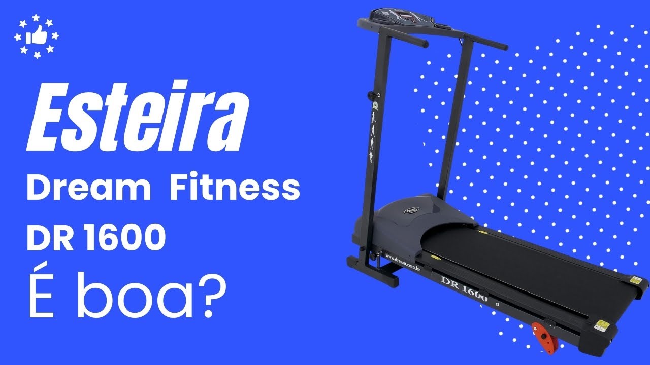 Esteira dream fitness dr 1600 é boa Analise e opiniões - YouTube