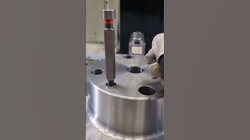 Drill a tolerance #cnc #reels #shorts #tools