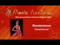 Mahati kannan  dance at the music academy madras 2022