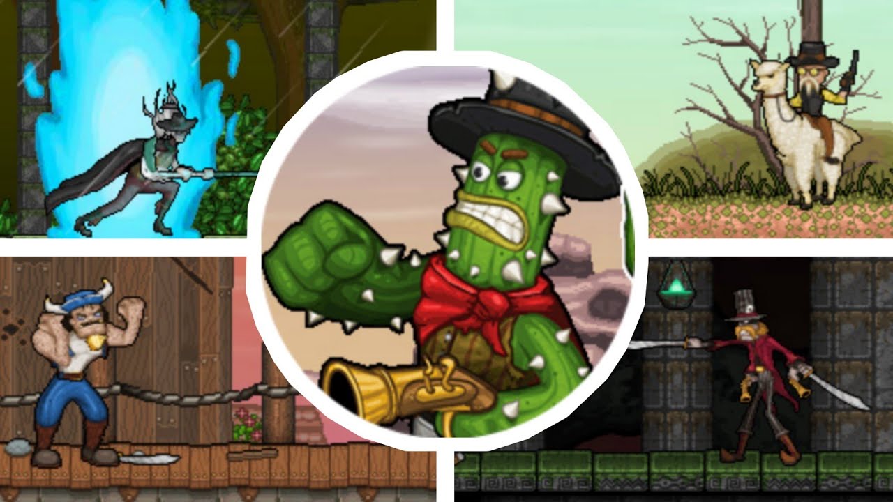 Cactus McCoy 1 & 2 - Flash Game - All Bosses + ENDINGS YouTube