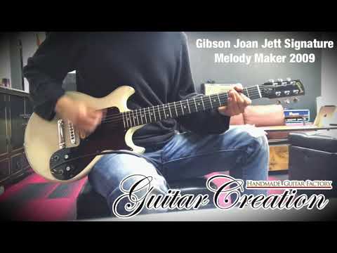 Gibson Joan Jett Signature Melody Maker 2009年製【WORN WHITE】w