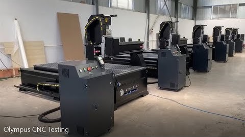 Olympus CNC Router Testing at our Durham Warehouse